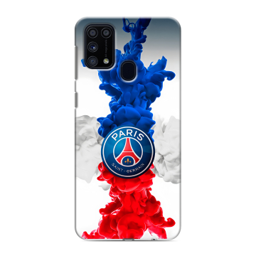 Силиконовый чехол на Samsung Galaxy M31 с принтом PSG ПСЖ Силиконовый чехол на Samsung Galaxy M31 с принтом PSG ПСЖ