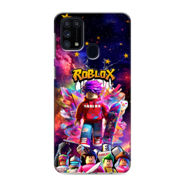 Силиконовый чехол на Samsung Galaxy M31 с принтом Roblox Роблокс Силиконовый чехол на Samsung Galaxy M31 с принтом Roblox Роблокс