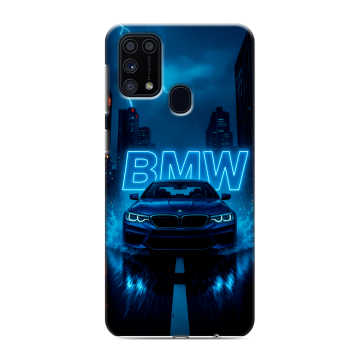 Силиконовый чехол на Samsung Galaxy M31 с принтом BMW БМВ Силиконовый чехол на Samsung Galaxy M31 с принтом BMW БМВ