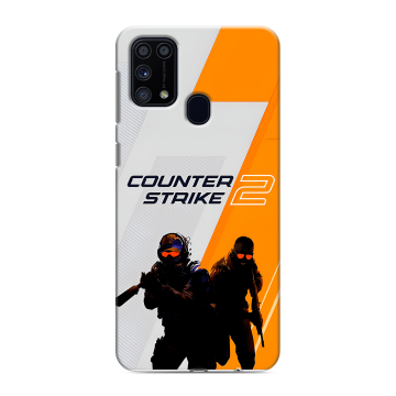 Силиконовый чехол на Samsung Galaxy M31 с принтом Counter Strike Силиконовый чехол на Samsung Galaxy M31 с принтом Counter Strike
