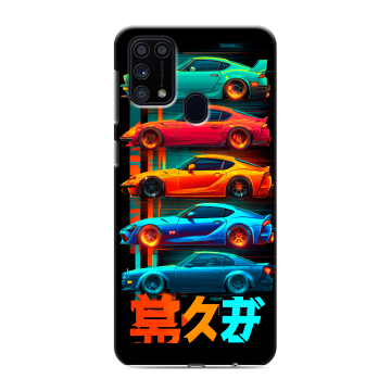 Силиконовый чехол на Samsung Galaxy M31 с принтом машины тачки Силиконовый чехол на Samsung Galaxy M31 с принтом машины тачки