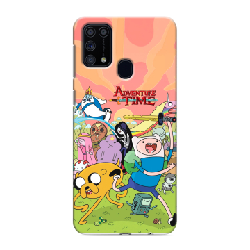 Силиконовый чехол на Samsung Galaxy M31 с принтом Adventure time Время приключений Силиконовый чехол на Samsung Galaxy M31 с принтом Adventure time Время приключений