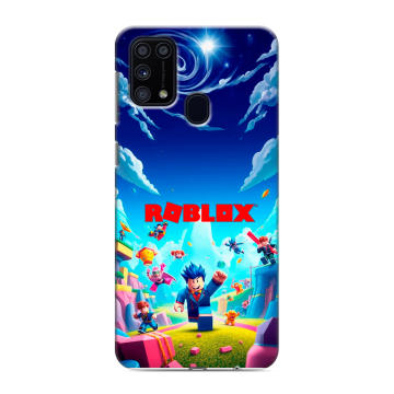 Силиконовый чехол на Samsung Galaxy M31 с принтом Roblox Роблокс Силиконовый чехол на Samsung Galaxy M31 с принтом Roblox Роблокс