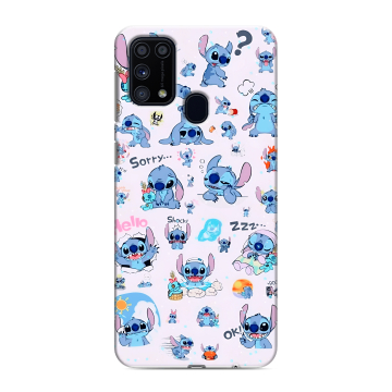 Силиконовый чехол на Samsung Galaxy M31 с принтом Лило и Стич