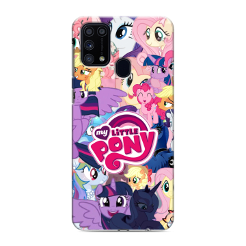 Силиконовый чехол на Samsung Galaxy M31 с принтом My little pony Дружба чудо Силиконовый чехол на Samsung Galaxy M31 с принтом My little pony Дружба чудо