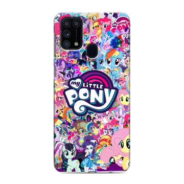 Силиконовый чехол на Samsung Galaxy M31 с принтом My little pony Дружба чудо Силиконовый чехол на Samsung Galaxy M31 с принтом My little pony Дружба чудо