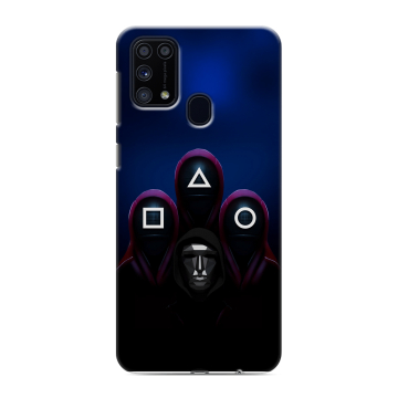 Силиконовый чехол на Samsung Galaxy M31 с принтом Игра Кальмара Силиконовый чехол на Samsung Galaxy M31 с принтом Игра Кальмара