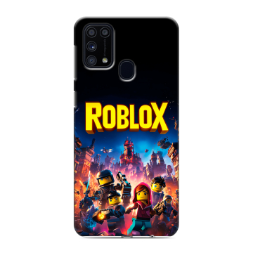 Силиконовый чехол на Samsung Galaxy M31 с принтом Roblox Роблокс Силиконовый чехол на Samsung Galaxy M31 с принтом Roblox Роблокс