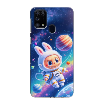 Силиконовый чехол на Samsung Galaxy M31 с принтом Labubu Лабубу Силиконовый чехол на Samsung Galaxy M31 с принтом Labubu Лабубу