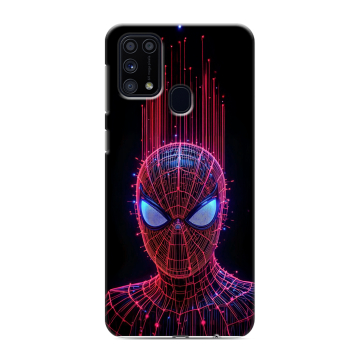 Силиконовый чехол на Samsung Galaxy M31 с принтом Spiderman Человек паук Силиконовый чехол на Samsung Galaxy M31 с принтом Spiderman Человек паук
