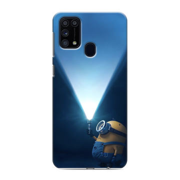 Силиконовый чехол на Samsung Galaxy M31 с принтом Миньоны Силиконовый чехол на Samsung Galaxy M31 с принтом Миньоны