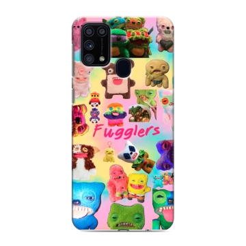 Силиконовый чехол на Samsung Galaxy M31 с принтом Флагер Fuggler Силиконовый чехол на Samsung Galaxy M31 с принтом Флагер Fuggler
