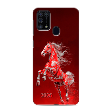 Силиконовый чехол на Samsung Galaxy M31 с принтом Новый год Силиконовый чехол на Samsung Galaxy M31 с принтом Новый год