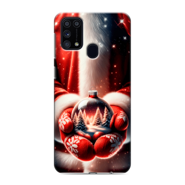 Силиконовый чехол на Samsung Galaxy M31 с принтом Новый год Силиконовый чехол на Samsung Galaxy M31 с принтом Новый год