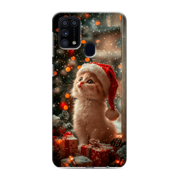 Силиконовый чехол на Samsung Galaxy M31 с принтом Новый год Силиконовый чехол на Samsung Galaxy M31 с принтом Новый год