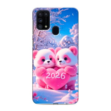 Силиконовый чехол на Samsung Galaxy M31 с принтом Новый год Силиконовый чехол на Samsung Galaxy M31 с принтом Новый год