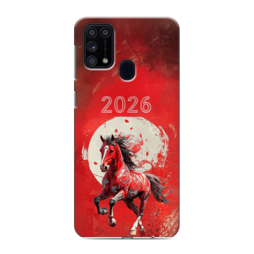 Силиконовый чехол на Samsung Galaxy M31 с принтом Новый год Силиконовый чехол на Samsung Galaxy M31 с принтом Новый год