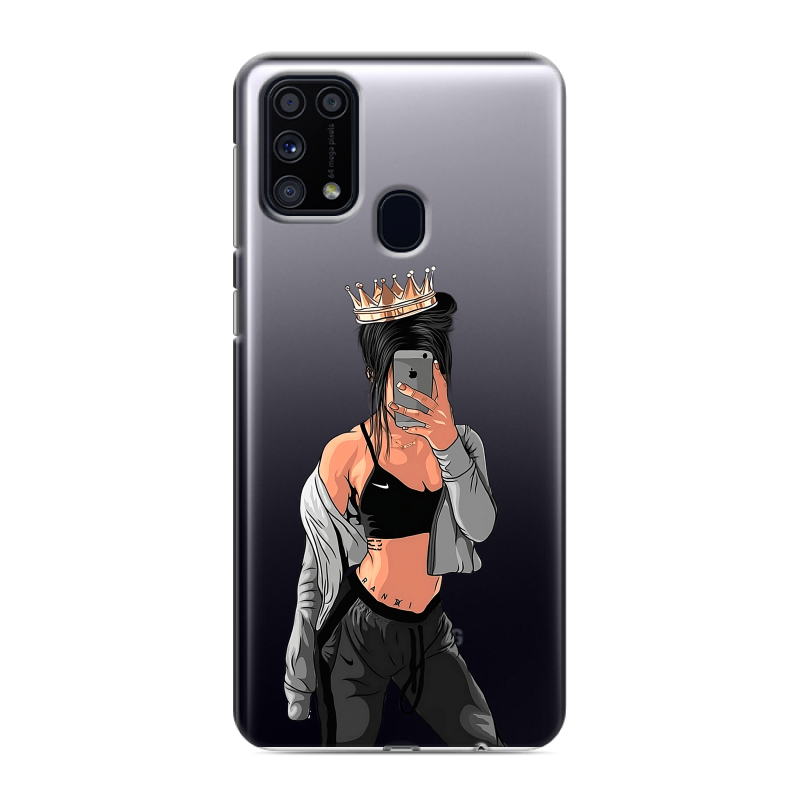 Силиконовый чехол на Samsung Galaxy M31 с принтом Женские принты Силиконовый чехол на Samsung Galaxy M31 с принтом Женские принты