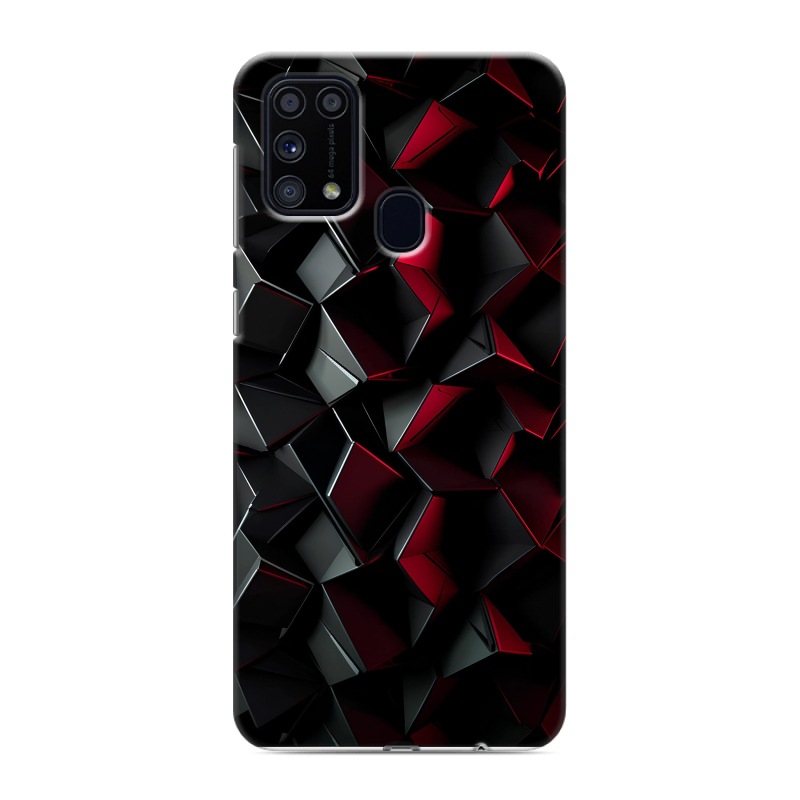 Силиконовый чехол на Samsung Galaxy M31 с принтом Абстракция Силиконовый чехол на Samsung Galaxy M31 с принтом Абстракция