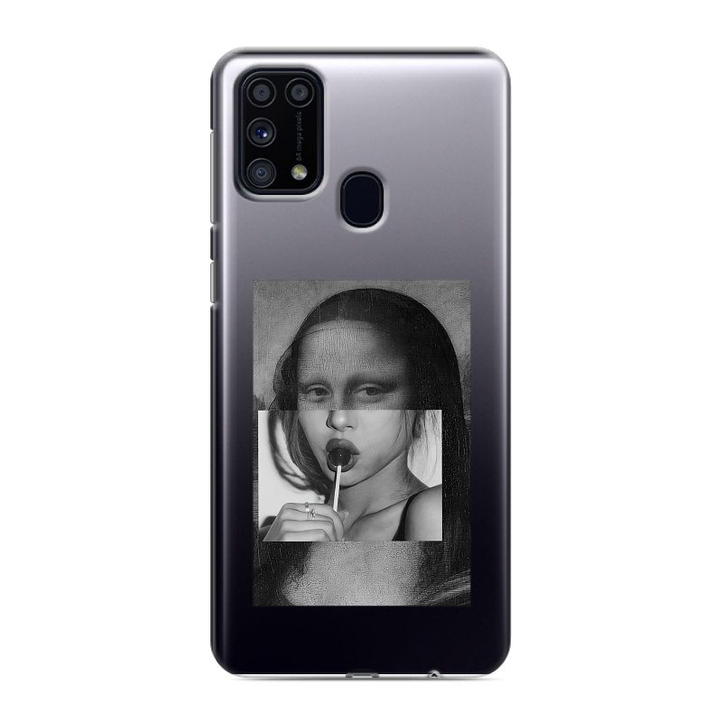 Силиконовый чехол на Samsung Galaxy M31 с принтом Мона Лиза Силиконовый чехол на Samsung Galaxy M31 с принтом Мона Лиза