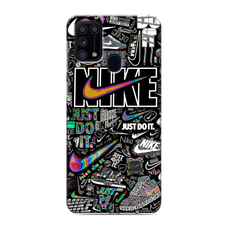 Силиконовый чехол на Samsung Galaxy M31 с принтом Найк Силиконовый чехол на Samsung Galaxy M31 с принтом Найк