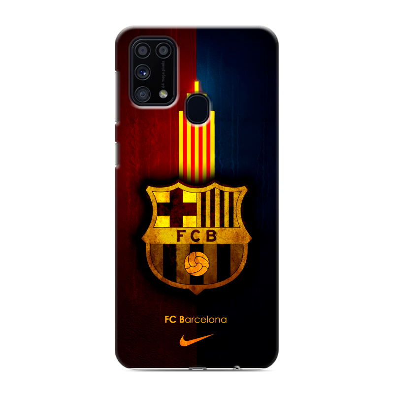 Силиконовый чехол на Samsung Galaxy M31 с принтом Барселона Barcelona Силиконовый чехол на Samsung Galaxy M31 с принтом Барселона Barcelona