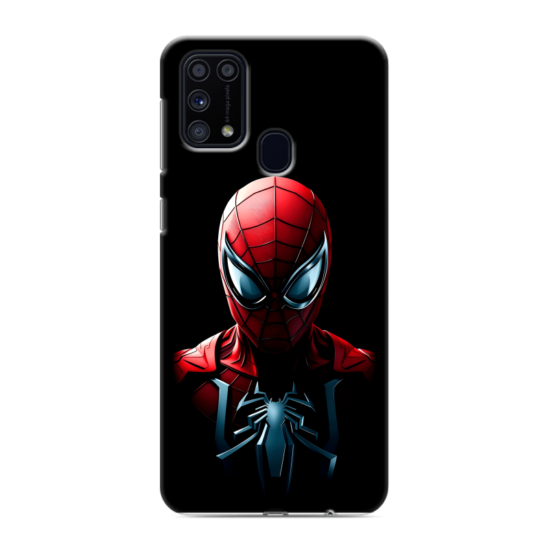 Силиконовый чехол на Samsung Galaxy M31 с принтом Spiderman Человек паук Силиконовый чехол на Samsung Galaxy M31 с принтом Spiderman Человек паук