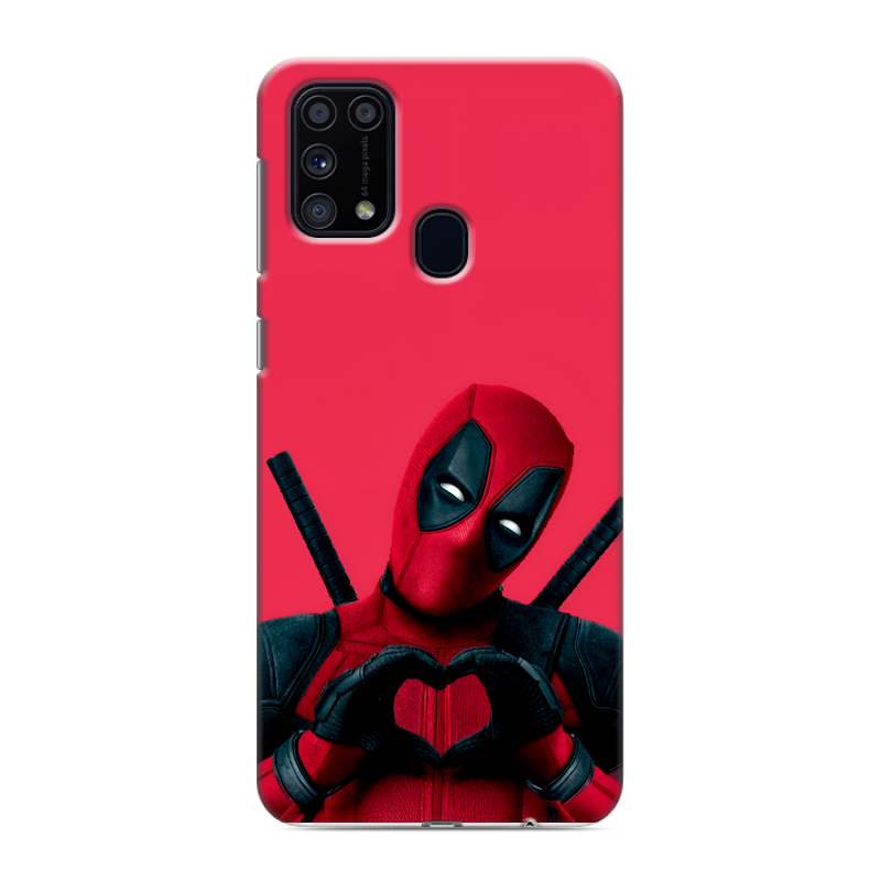 Силиконовый чехол на Samsung Galaxy M31 с принтом Дедпул Deadpool Силиконовый чехол на Samsung Galaxy M31 с принтом Дедпул Deadpool
