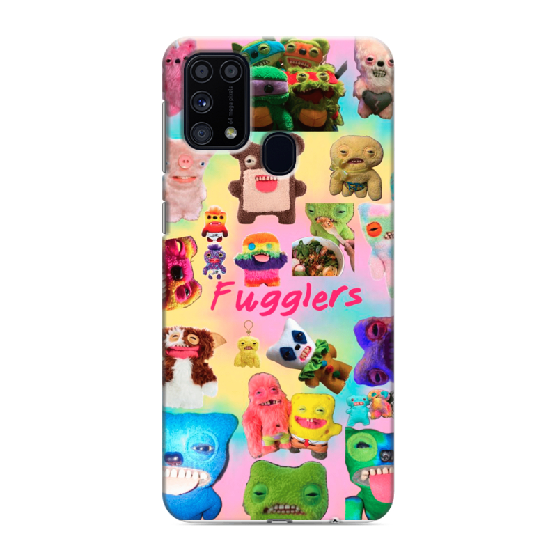 Силиконовый чехол на Samsung Galaxy M31 с принтом Флагер Fuggler Силиконовый чехол на Samsung Galaxy M31 с принтом Флагер Fuggler