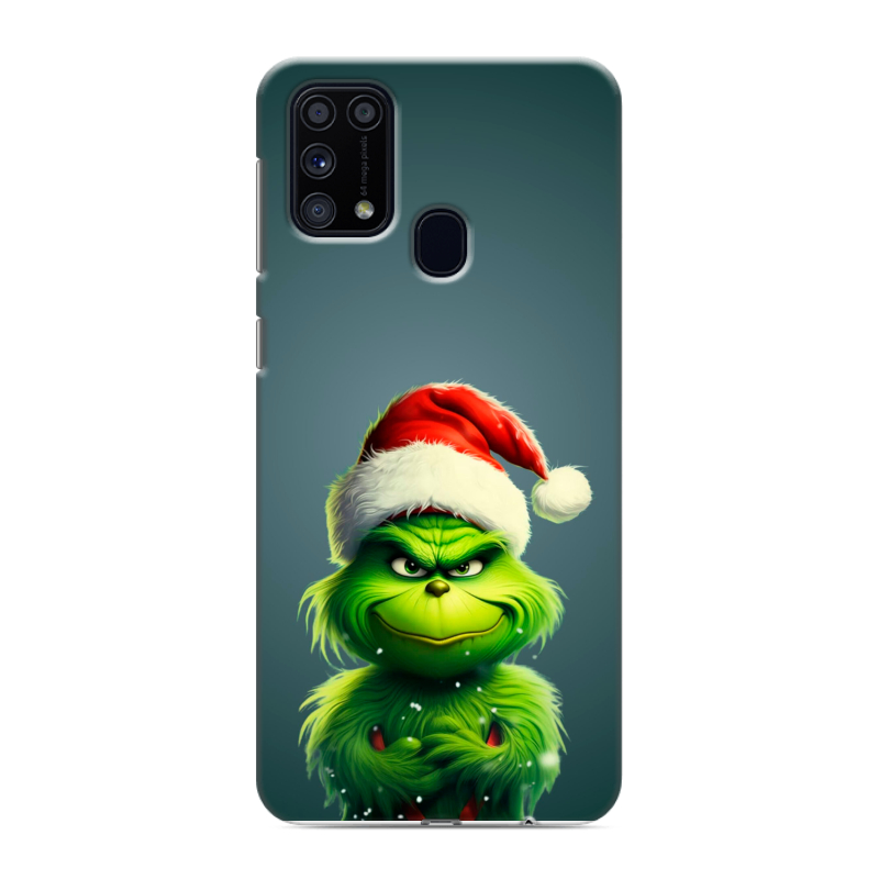Силиконовый чехол на Samsung Galaxy M31 с принтом Новый год Силиконовый чехол на Samsung Galaxy M31 с принтом Новый год
