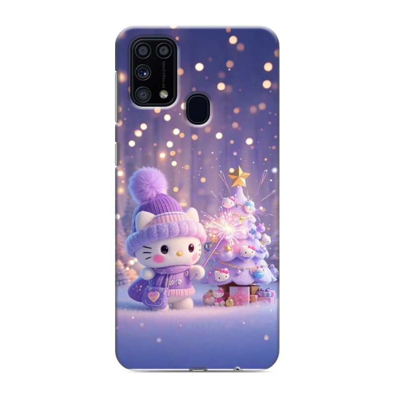 Силиконовый чехол на Samsung Galaxy M31 с принтом Новый год Силиконовый чехол на Samsung Galaxy M31 с принтом Новый год