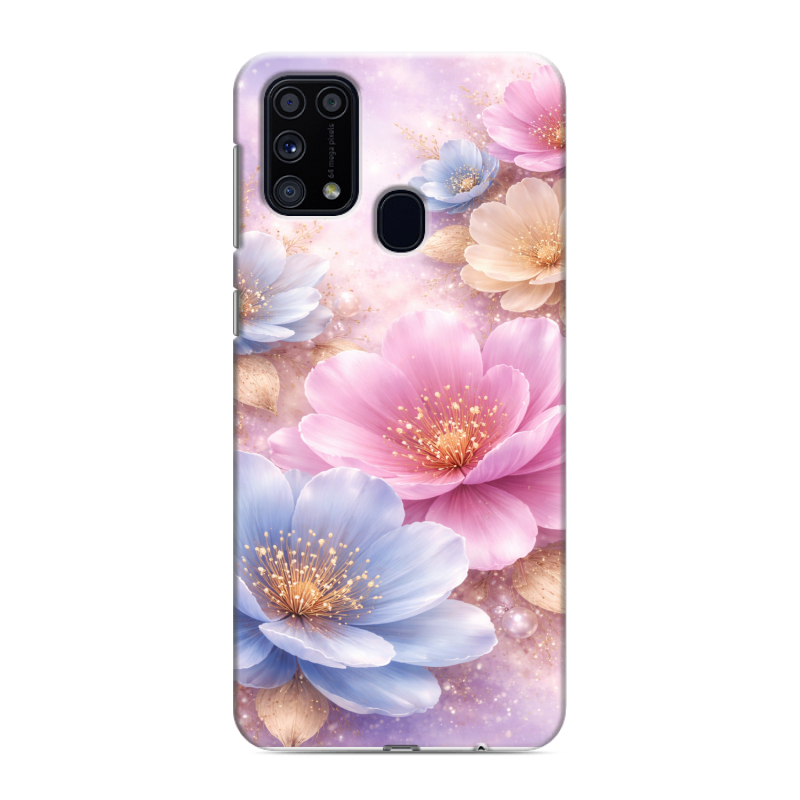 Силиконовый чехол на Samsung Galaxy M31 с принтом женский Силиконовый чехол на Samsung Galaxy M31 с принтом женский