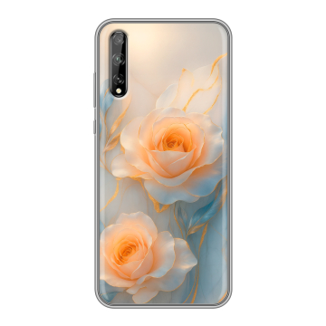 Силиконовый чехол на Huawei Y8p с принтом Женский Силиконовый чехол на Huawei Y8p с принтом Женский