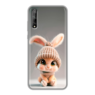 Силиконовый чехол на Huawei Y8p с принтом Кролик