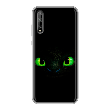 Силиконовый чехол на Huawei Y8p с принтом Как приручить дракона Силиконовый чехол на Huawei Y8p с принтом Как приручить дракона