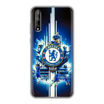 Силиконовый чехол на Huawei Y8p с принтом Chelsea Челси Силиконовый чехол на Huawei Y8p с принтом Chelsea Челси