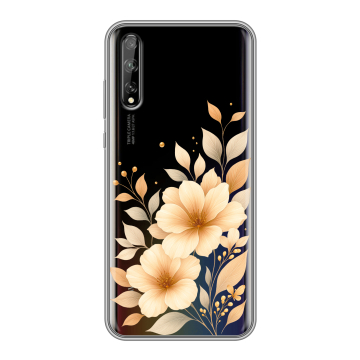 Силиконовый чехол на Huawei Y8p с принтом для девушки Силиконовый чехол на Huawei Y8p с принтом для девушки