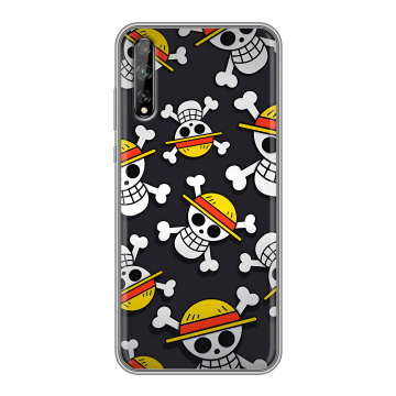 Силиконовый чехол на Huawei Y8p с принтом One Piece Ван Пис Силиконовый чехол на Huawei Y8p с принтом One Piece Ван Пис
