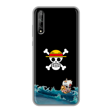 Силиконовый чехол на Huawei Y8p с принтом One Piece Ван Пис Силиконовый чехол на Huawei Y8p с принтом One Piece Ван Пис