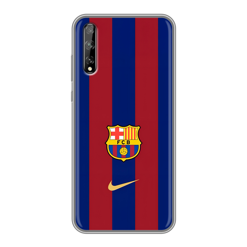 Пластиковый чехол на Huawei Y8p с принтом Барселона Barcelona Пластиковый чехол на Huawei Y8p с принтом Барселона Barcelona