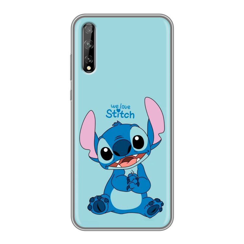 Силиконовый чехол на Huawei Y8p с принтом Лило и Стич Силиконовый чехол на Huawei Y8p с принтом Лило и Стич
