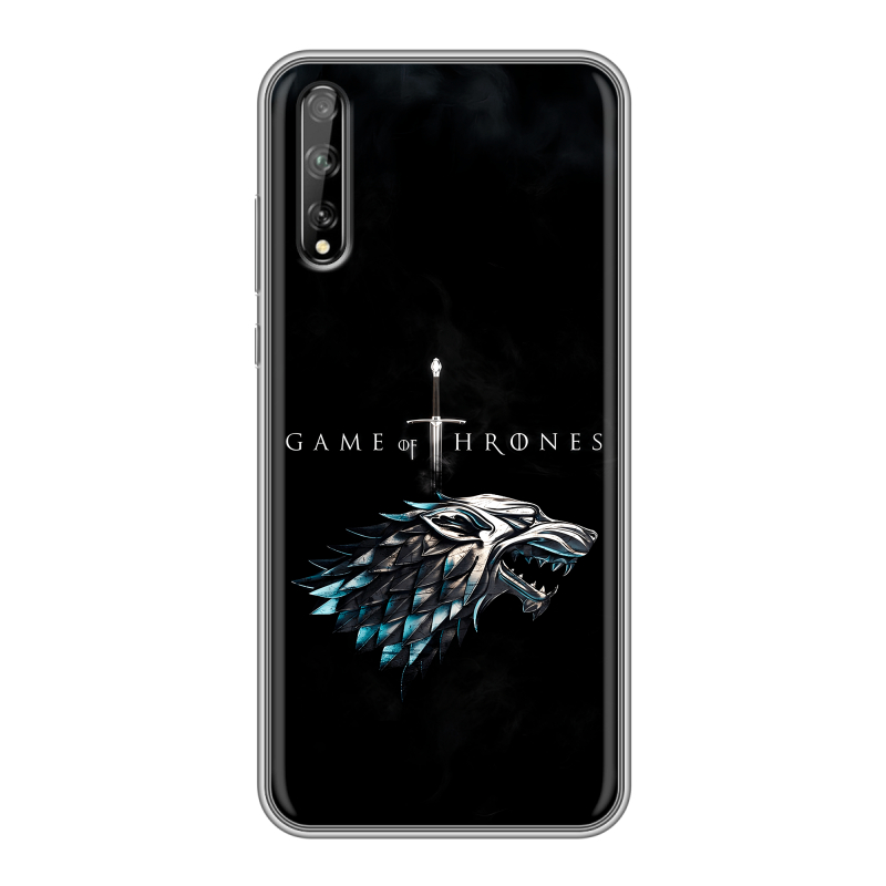 Силиконовый чехол на Huawei Y8p с принтом Игра Престолов Game Thrones Силиконовый чехол на Huawei Y8p с принтом Игра Престолов Game Thrones