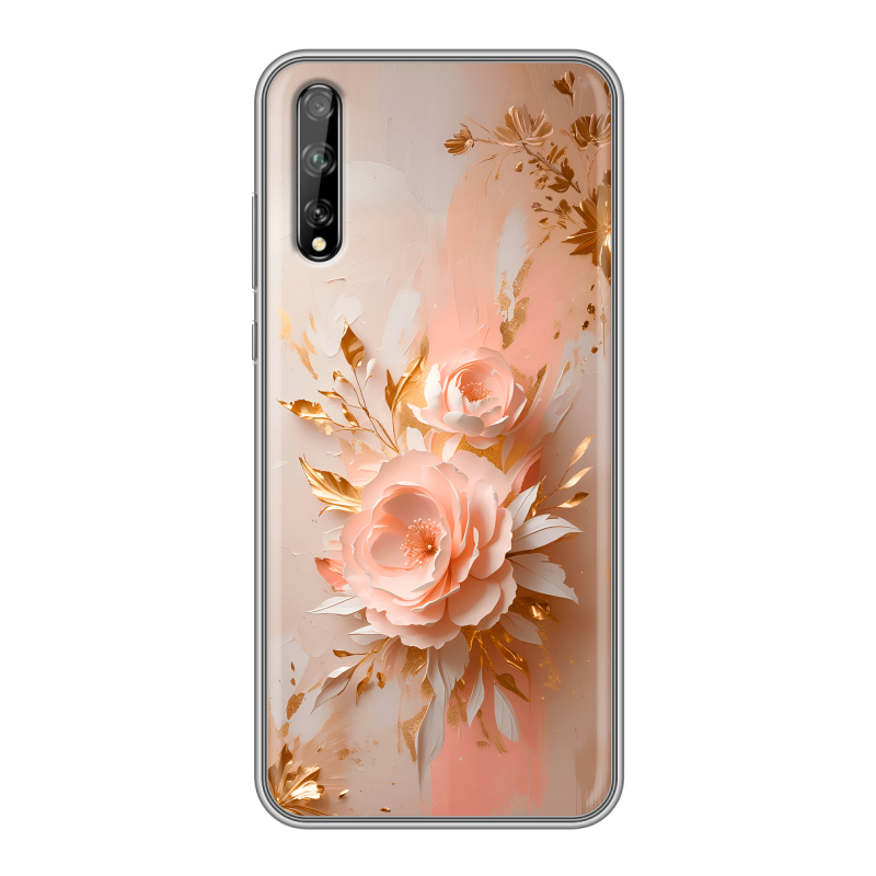 Пластиковый чехол на Huawei Y8p с принтом женский Пластиковый чехол на Huawei Y8p с принтом женский