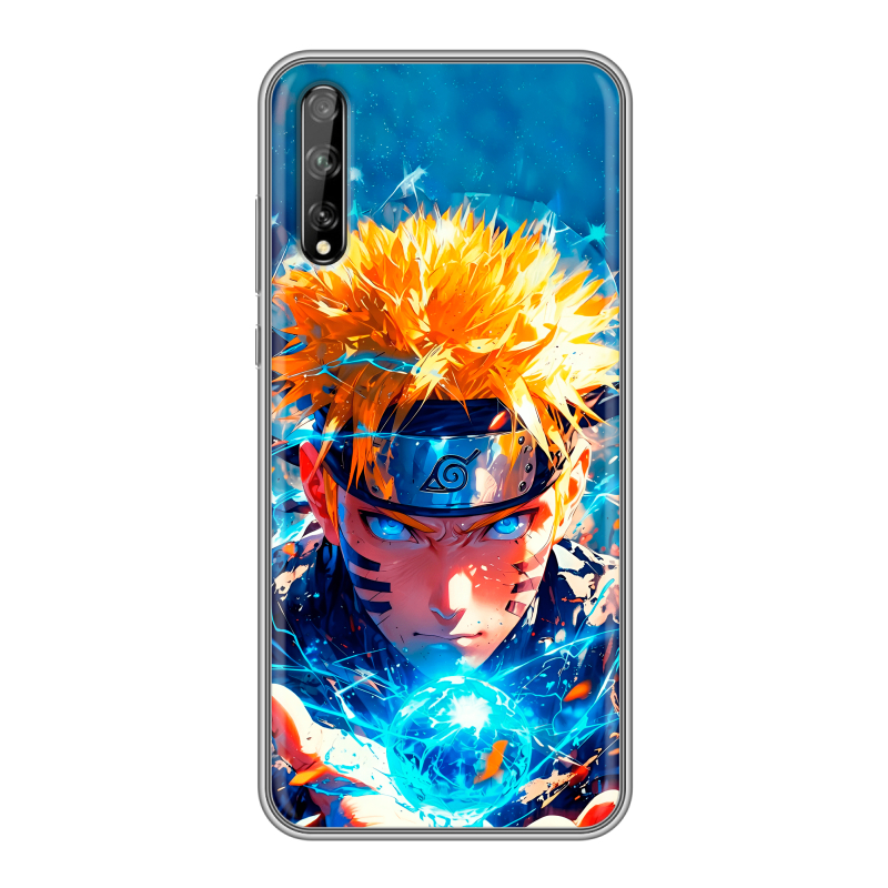 Силиконовый противоударный чехол на Huawei Y8p с принтом Аниме Наруто Naruto Силиконовый противоударный чехол на Huawei Y8p с принтом Аниме Наруто Naruto