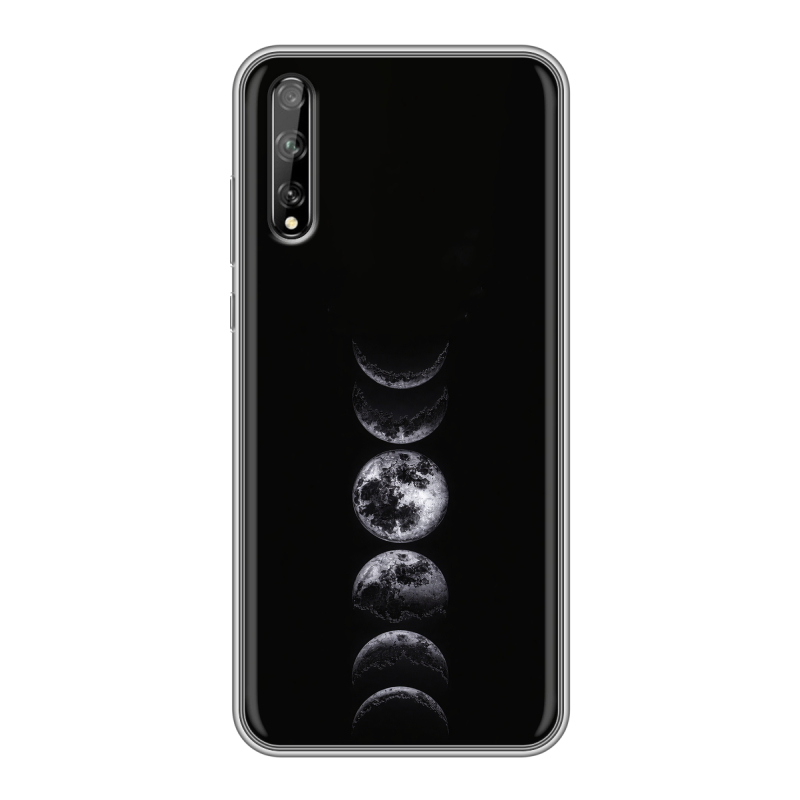 Силиконовый чехол на Huawei Y8p с принтом женский Силиконовый чехол на Huawei Y8p с принтом женский