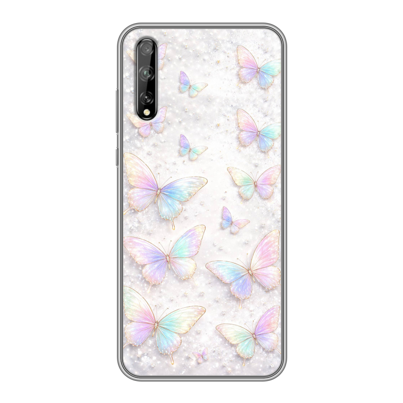 Силиконовый чехол на Huawei Y8p с принтом женский Силиконовый чехол на Huawei Y8p с принтом женский