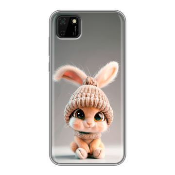 Силиконовый чехол на Huawei Y5p с принтом Кролик