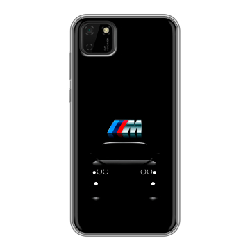 Силиконовый чехол на Huawei Y5p с принтом БМВ BMW