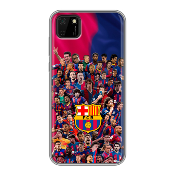 Силиконовый чехол на Huawei Y5p с принтом Барселона Barcelona Силиконовый чехол на Huawei Y5p с принтом Барселона Barcelona
