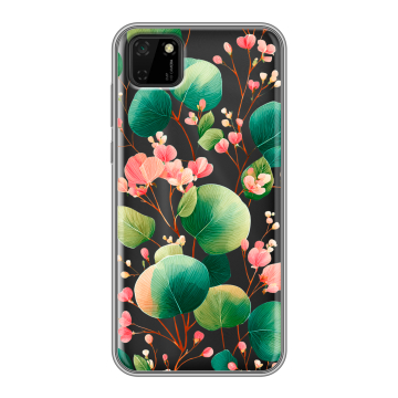 Силиконовый чехол на Huawei Y5p с принтом женский Силиконовый чехол на Huawei Y5p с принтом женский